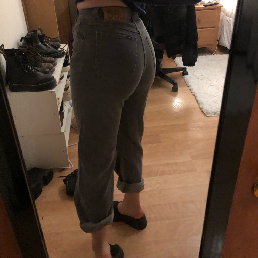 Vintage high rise lee corduroy pants